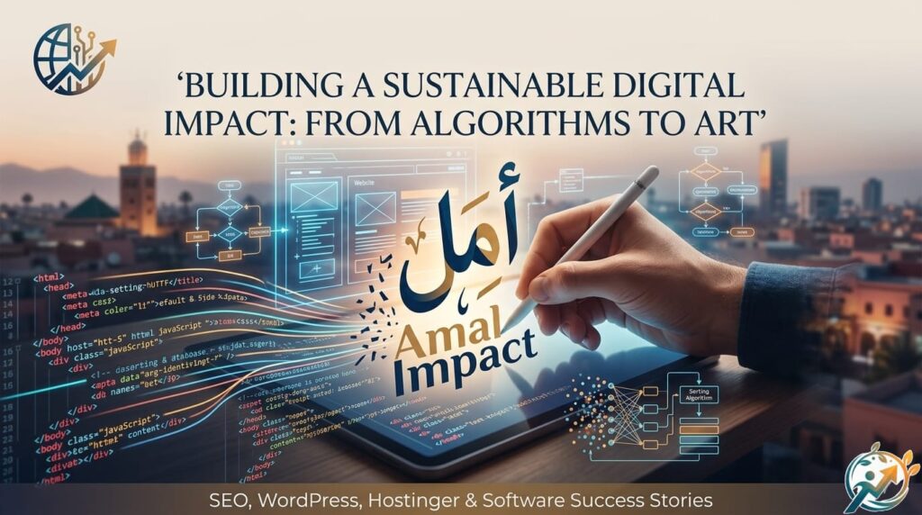 A digital architect building a sustainable digital impact strategy for Amalimapct website 2026