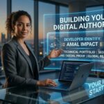 A professional developer building digital authority and personal branding for tech experts at Amal Impact.